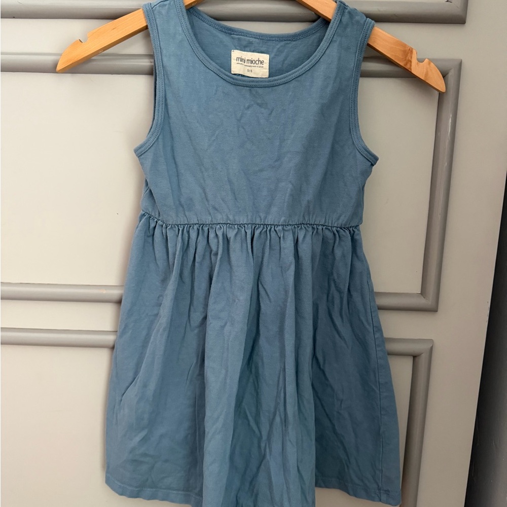 Organic cotton girl dress 5/6 by Mini Mioche